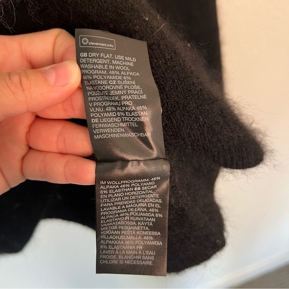 & Other Stories alpaca blend striped sweater extra small - Picture 9 of 10